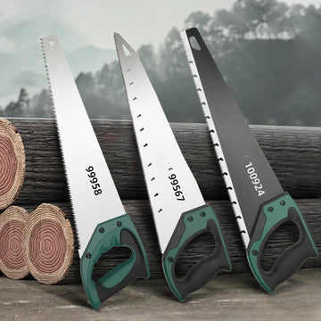 Stahl-Handsäge für Holz, mittlere Verzahnung