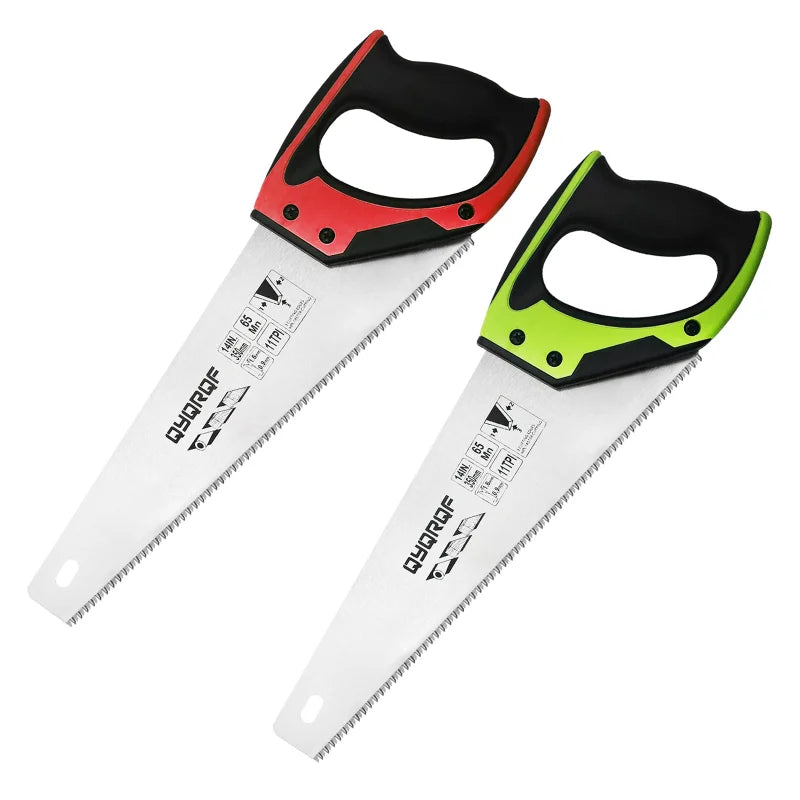 Handsäge 14 Zoll mit Feinzahnung, ergonomisch